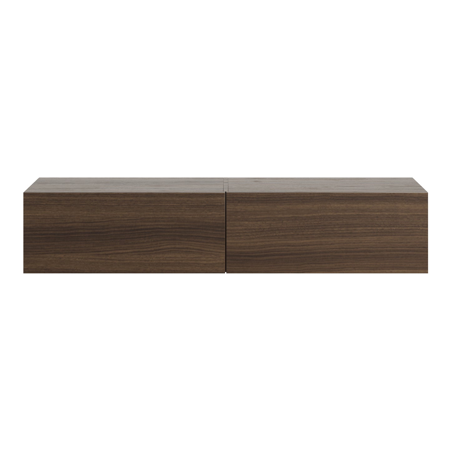 KAVO TV-BENK 150cm VALNØTT – VEGGHENGT
