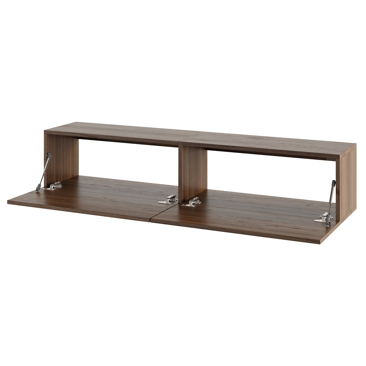 KAVO TV-BENK 150cm VALNØTT – VEGGHENGT