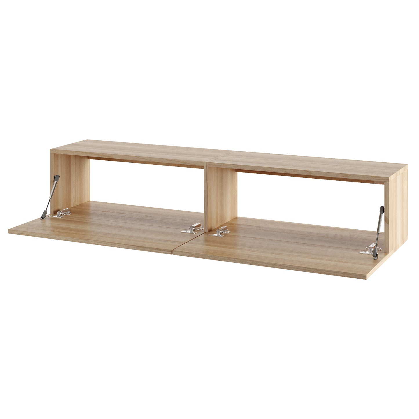 KAVO TV-BENK 150cm LYS EIK – VEGGHENGT