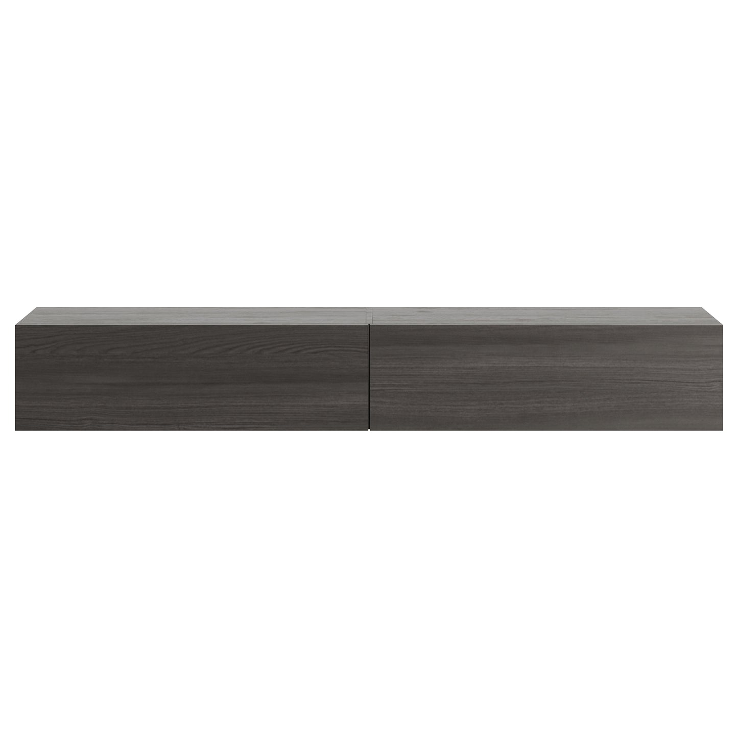 KAVO TV-BENK 200cm SVART EIK – VEGGHENGT