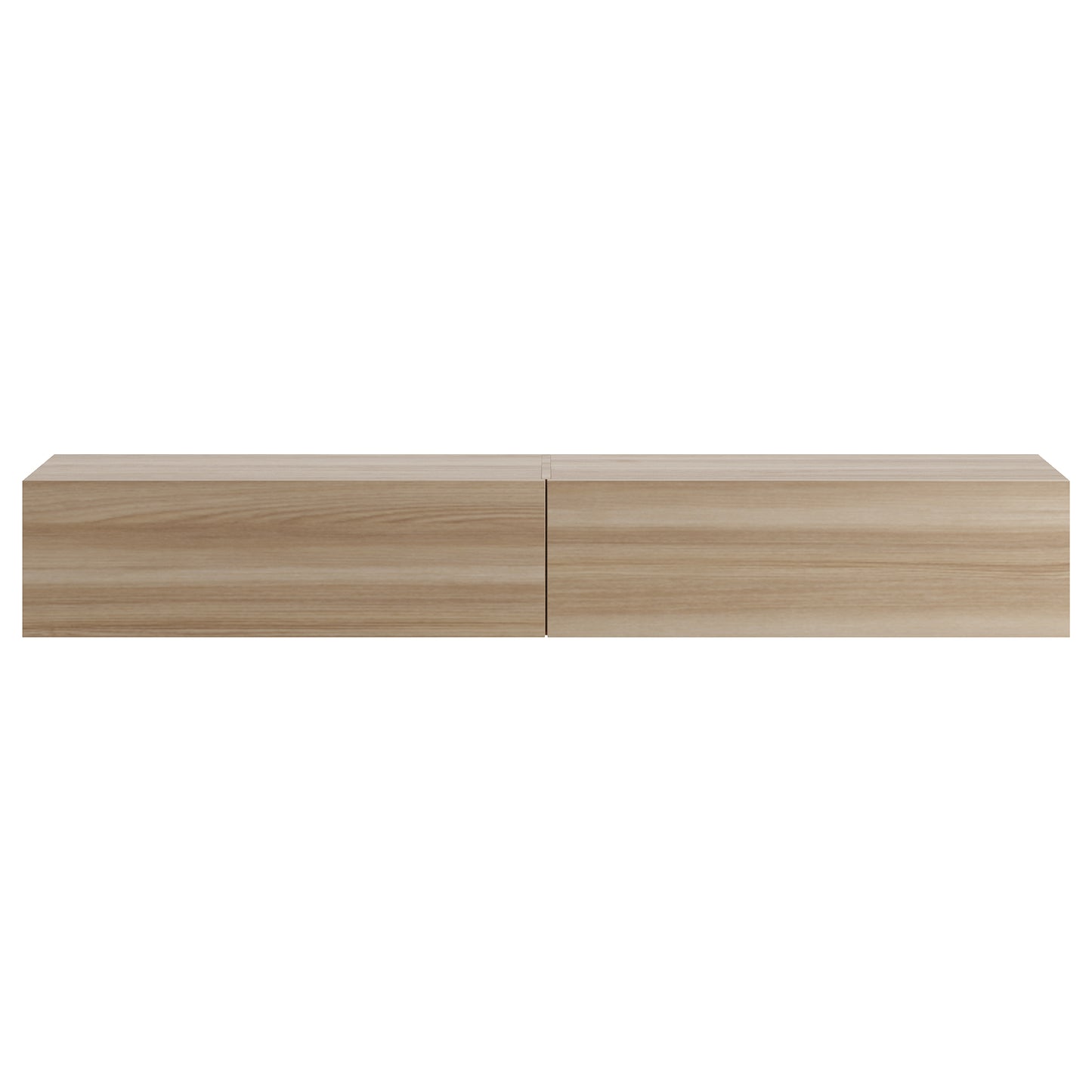 KAVO TV-BENK 200cm LYS EIK – VEGGHENGT