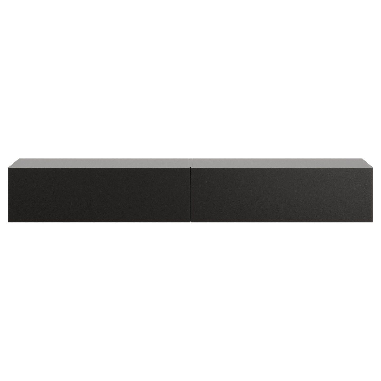 KAVO TV-BENK 200cm SVART – VEGGHENGT