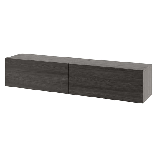 KAVO TV-BENK 150cm SVART EIK – VEGGHENGT