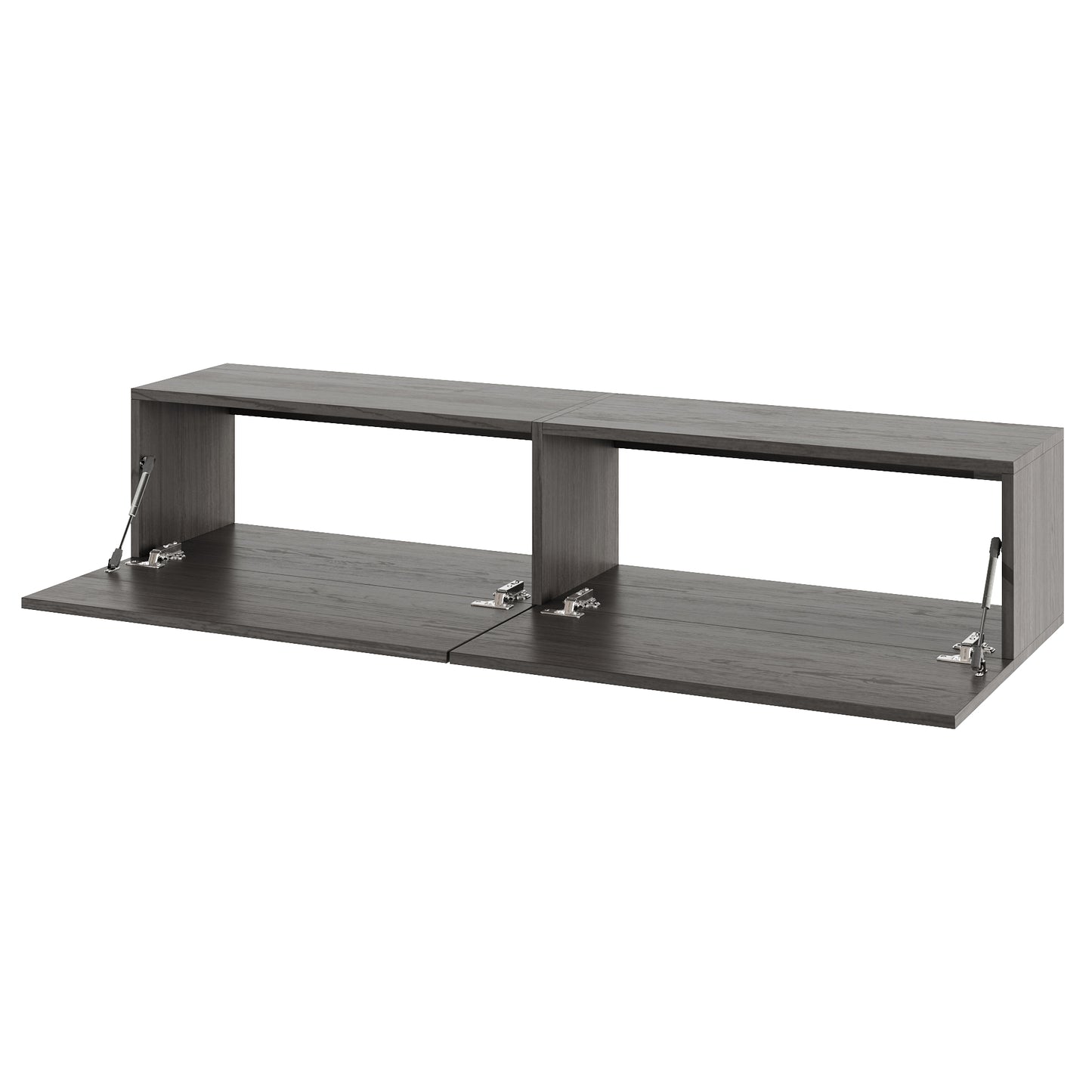 KAVO TV-BENK 150cm SVART EIK – VEGGHENGT