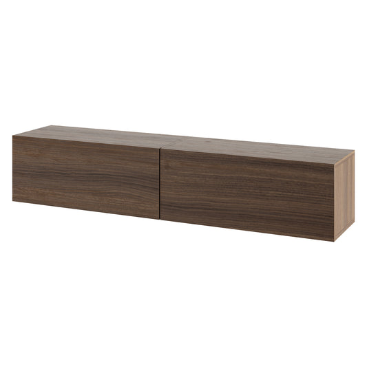 KAVO TV-BENK 150cm VALNØTT – VEGGHENGT
