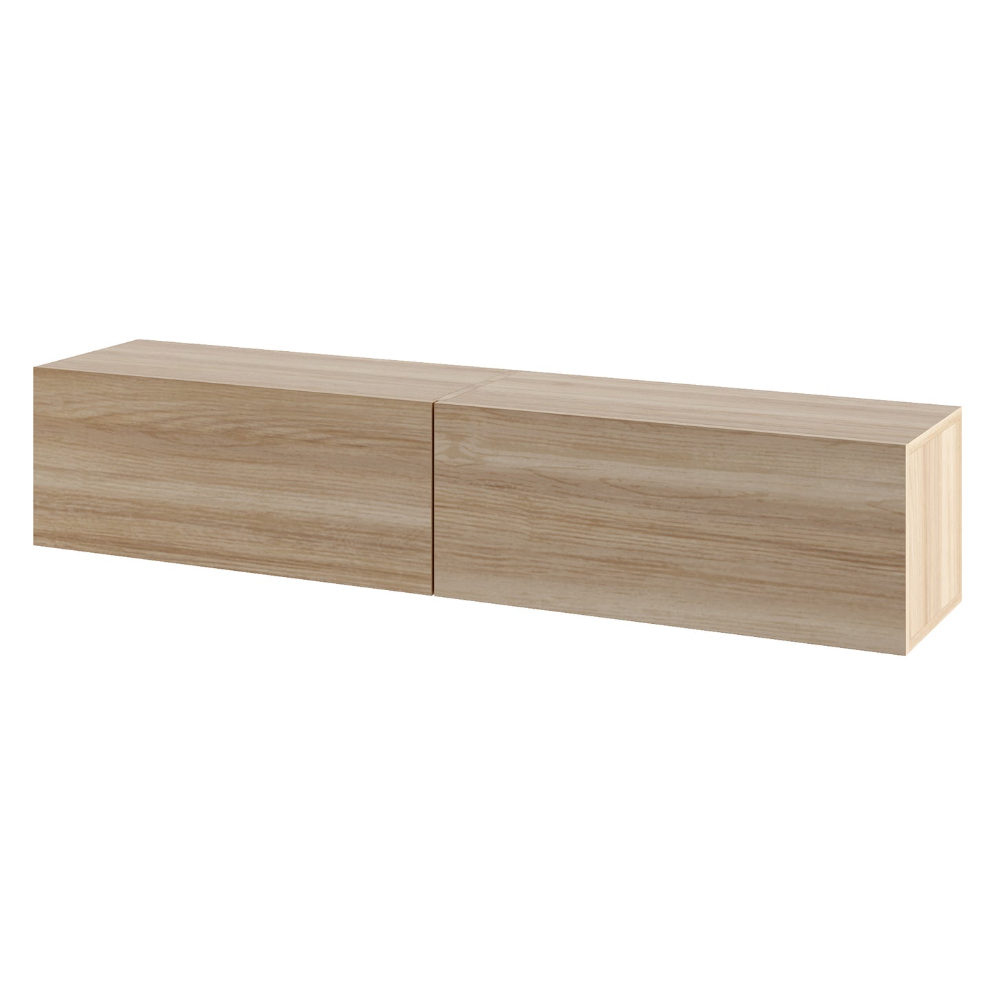 KAVO TV-BENK 150cm LYS EIK – VEGGHENGT