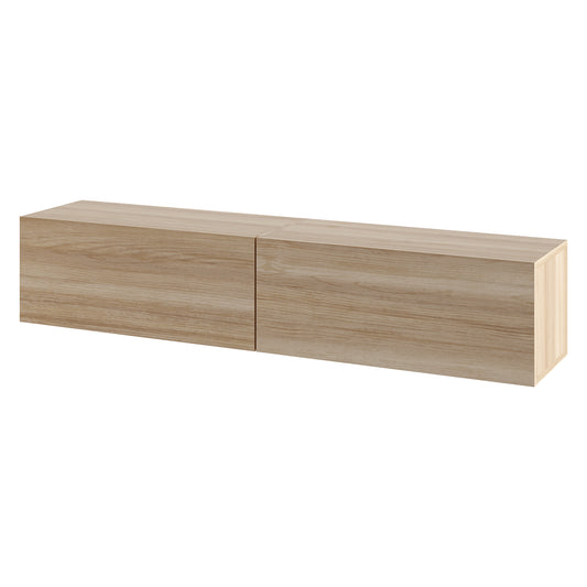 KAVO TV-BENK 150cm LYS EIK – VEGGHENGT