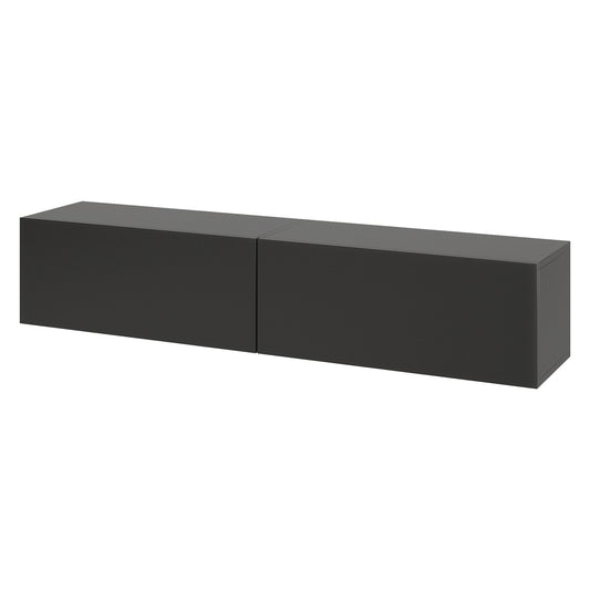 KAVO TV-BENK 150cm SVART – VEGGHENGT