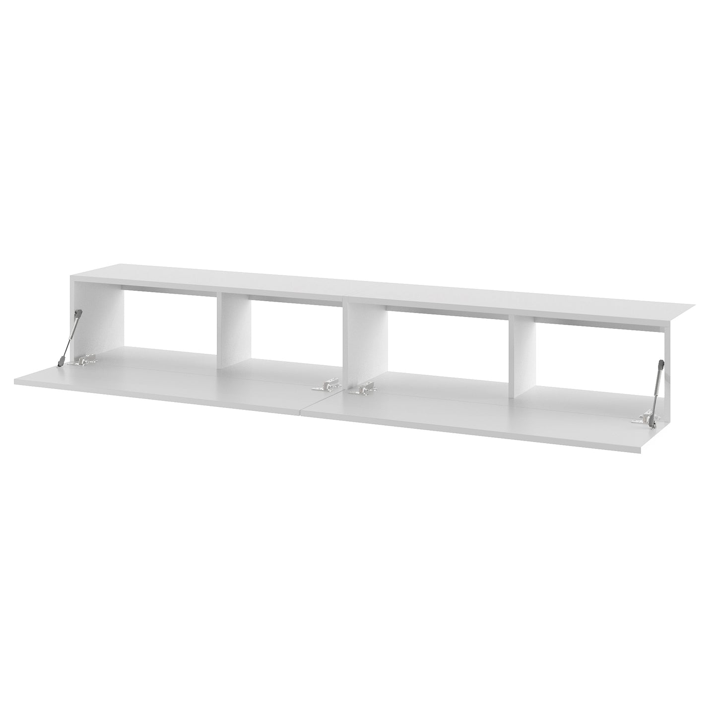 KAVO TV-BENK 200cm HVIT – VEGGHENGT