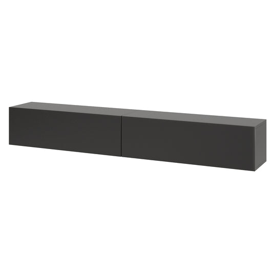 KAVO TV-BENK 200cm SVART – VEGGHENGT
